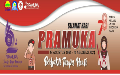 HUT PRAMUKA 2024 MI AL JAIRY